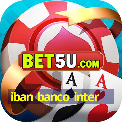 iban banco inter